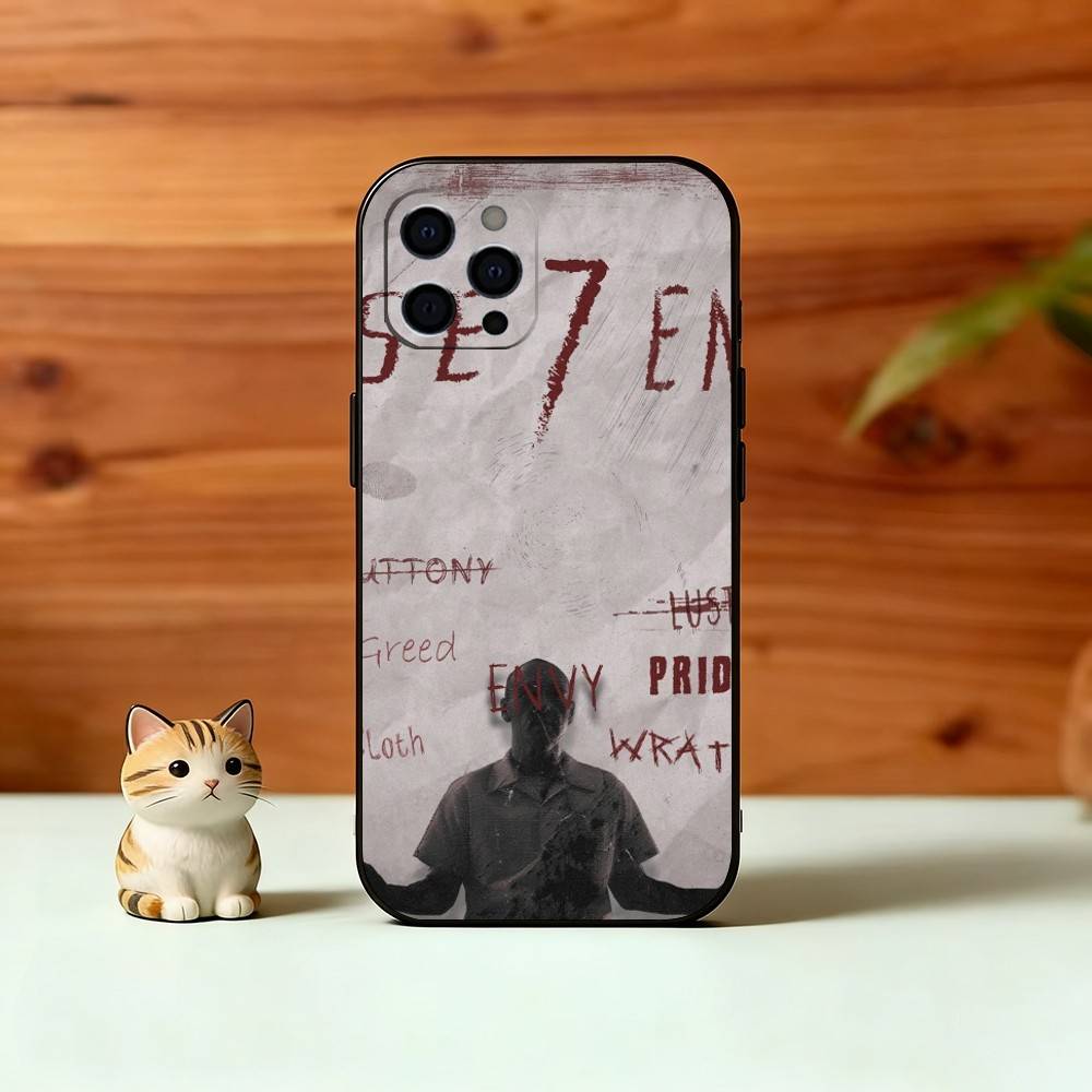 Чехол S-Seven для iPhone 17, 16, 15, 14, 13, 12, 11 Plus, Pro Max, Другие Мягкий Черный Чехол