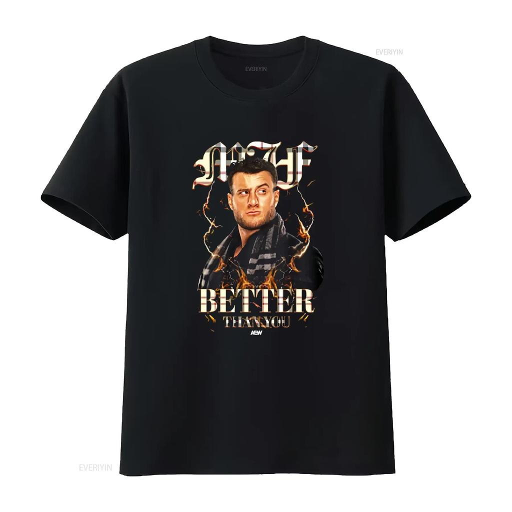 Mjf Simply Better Than You Aew Print T Shirt For Unisex Stylish And Bold Design Vintage Soft Designer Clothes