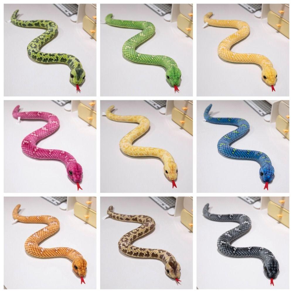 Fake Anaconda Simulated Snake Plush Toy Little Snake Snake Stuffed Plush Doll Mischievous