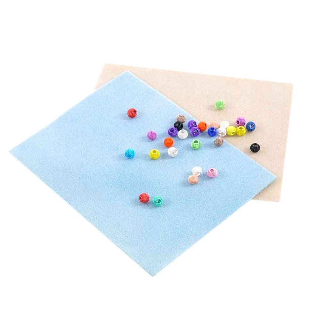 Quality Soft Beads Scattered Handmade DIY Flocking Mat Sponge Mat Jewelry Beading Tool Bead Mat