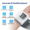 Автоматический запястный тонометр с большим ЖК-экраном - Регулируемая манжета, Обнаружение пульса, Предупреждение об аритмии