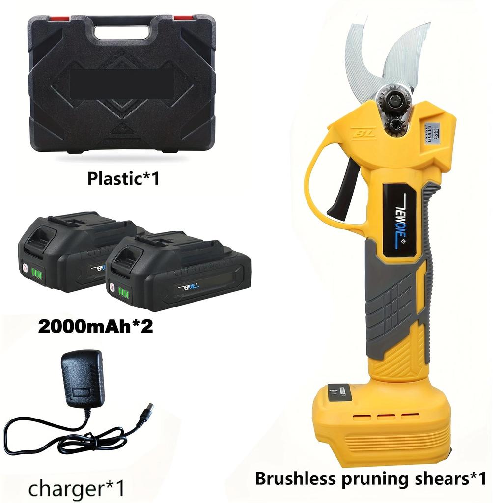 NEWONE Беспроводные ножницы 18 В с ЖК-дисплеем, совместимые с аккумулятором LXT, максимальный диаметр резки: 30 мм, регулировка переключателя на 2 скорости