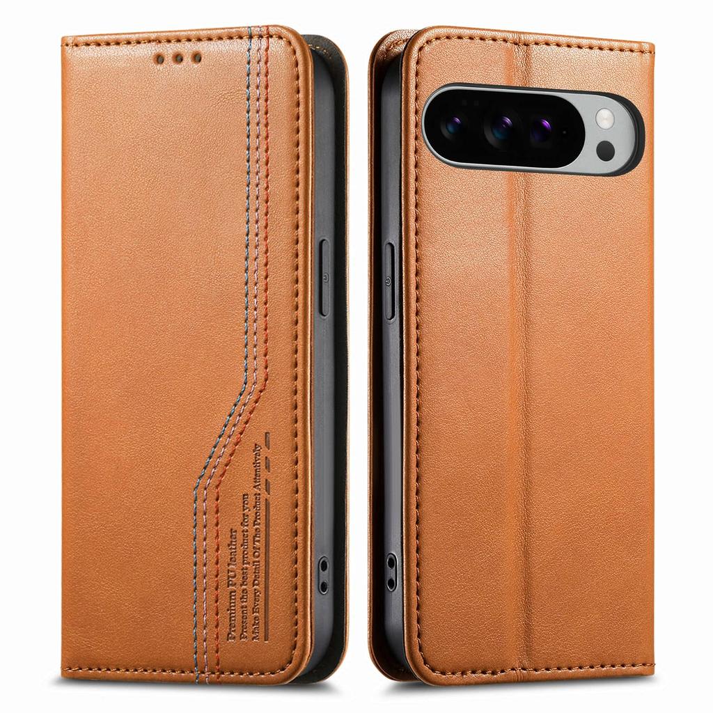 Чехол-бумажник с откидной крышкой для Google Pixel 10A 9A 10 9 Pro XL, Магнитная обложка-книжка с держателем для карт, Подставка - Ударопрочный чехол из ТПУ