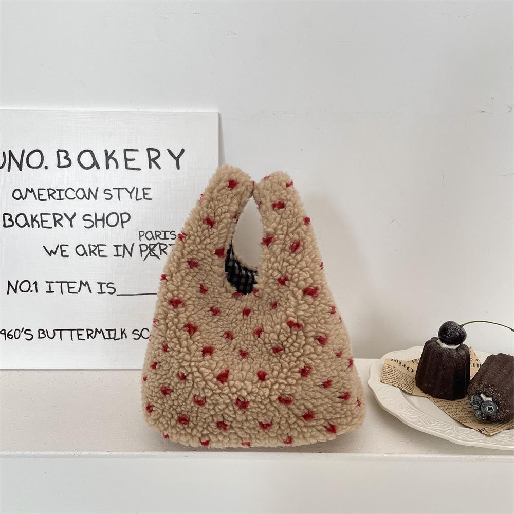 Женский клатч с леопардовым принтом, мягкий плюшевый, осенне-зимний, модная сумочка, тоут, для хранения