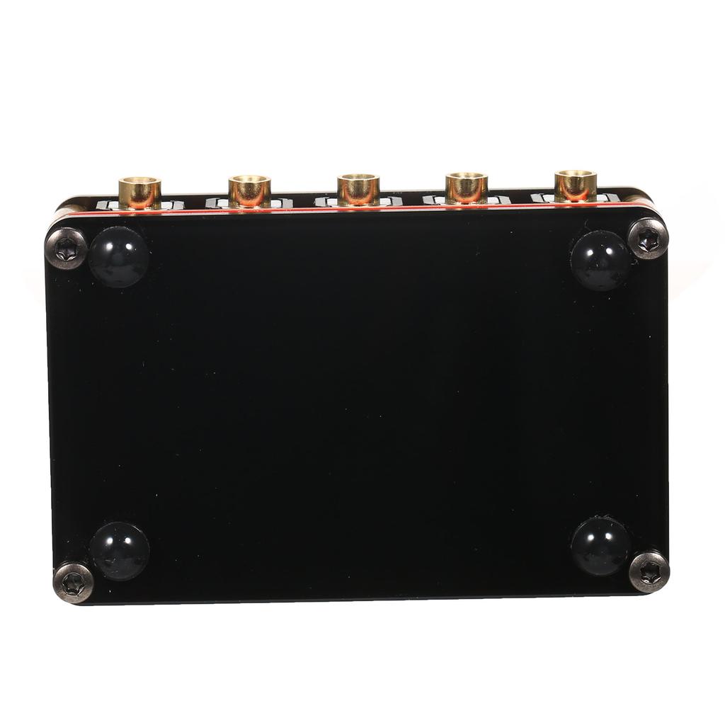 4-канальный линейный стереомикшер, аудиомикшер, пассивный микшерный модуль 4-в-1, мини-стерео, 4-полосный аудиосигнал