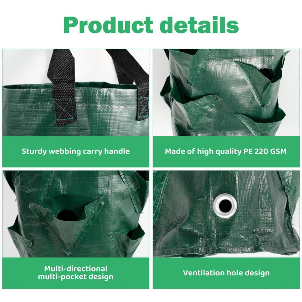 Grow Hanging Bag Семена овощей для посадки Овощные садовые принадлежности Сад Садовые постройки Садовые инструменты для садоводства