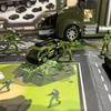 Carecoly Truck Military Vehicle Miniature Car Large Storage Alloy Miniature Toy Vehicle with Military Work Carrying Boys and Birthday Gift 6 and Set,