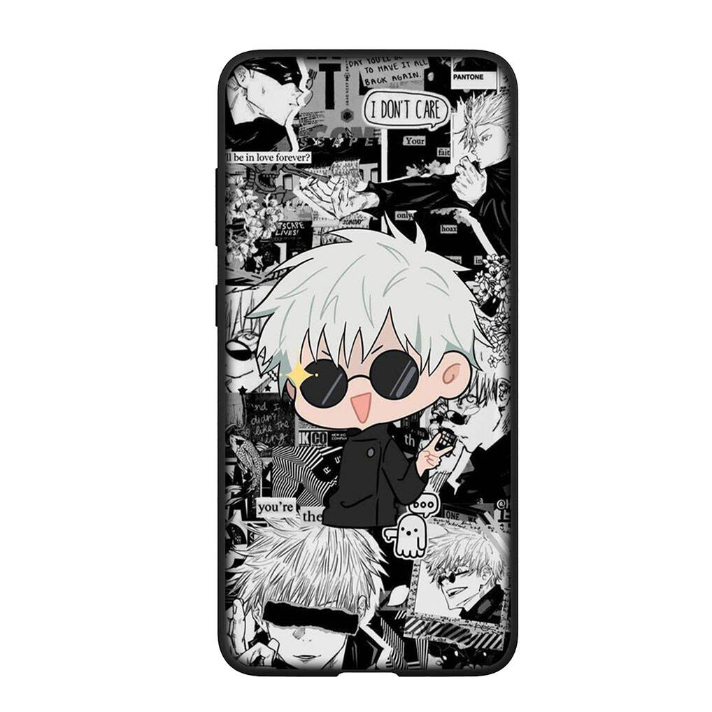 for iPhone 17 16 15 Xiaomi Poco F7 F8 X7 X6 C85 C75 C71 M8 Redmi Note 14 13 12 11 Pro Max 14C 13C 15C A4 Case Poster Jujutsu Kaisen Gojo Satoru Cover