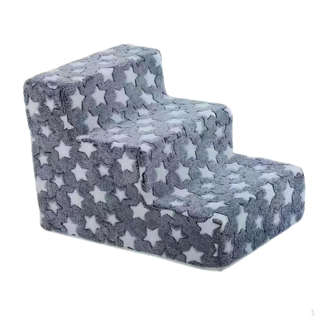 Pet Staircase with Removable Cover, Ideal for Dogs And Cats