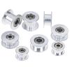 Gt2 Idler Timing Pulley Bearing 16T 20T 3/5Mm Bore F 6Mm Belt Reprap 3D Printer