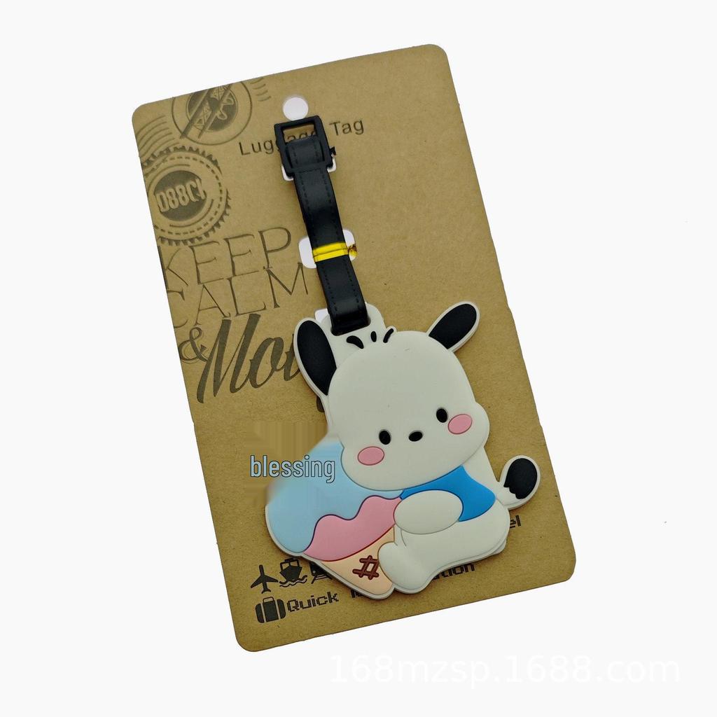 Бирка для багажа и подвеска на рюкзак Sanrio Куроми и Синнаморолль