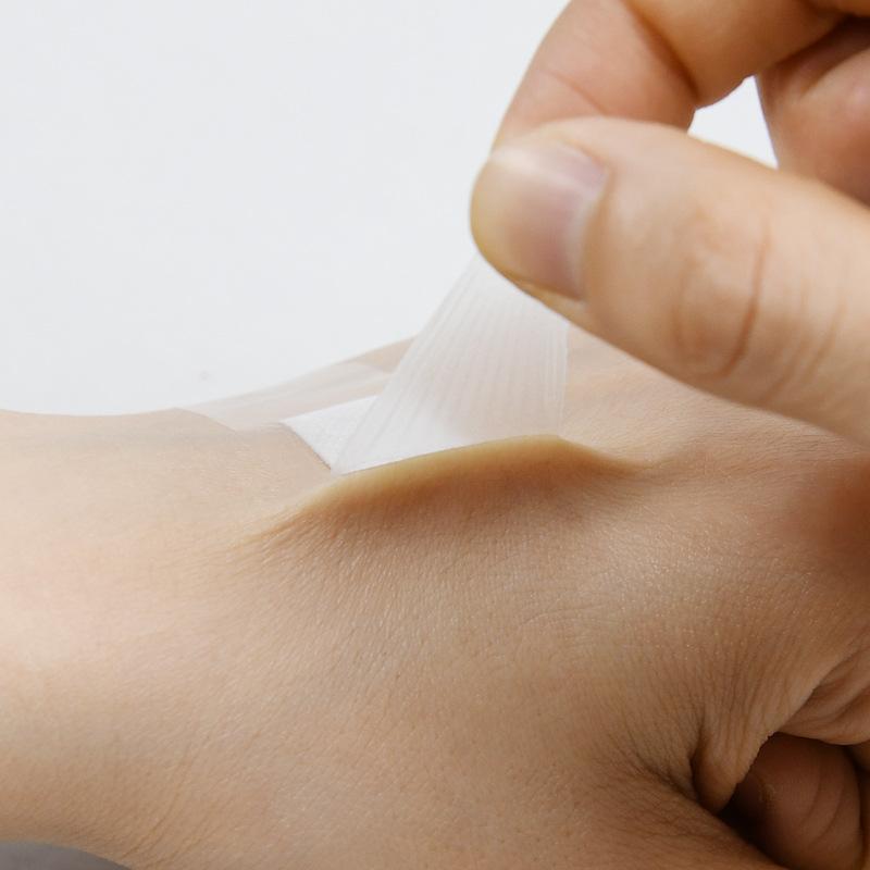 Водонепроницаемый Прозрачный невидимый кровоостанавливающий противоизносный пластырь для ног, закрывающий шрамы Дышащий водный пластырь для купания и плавания