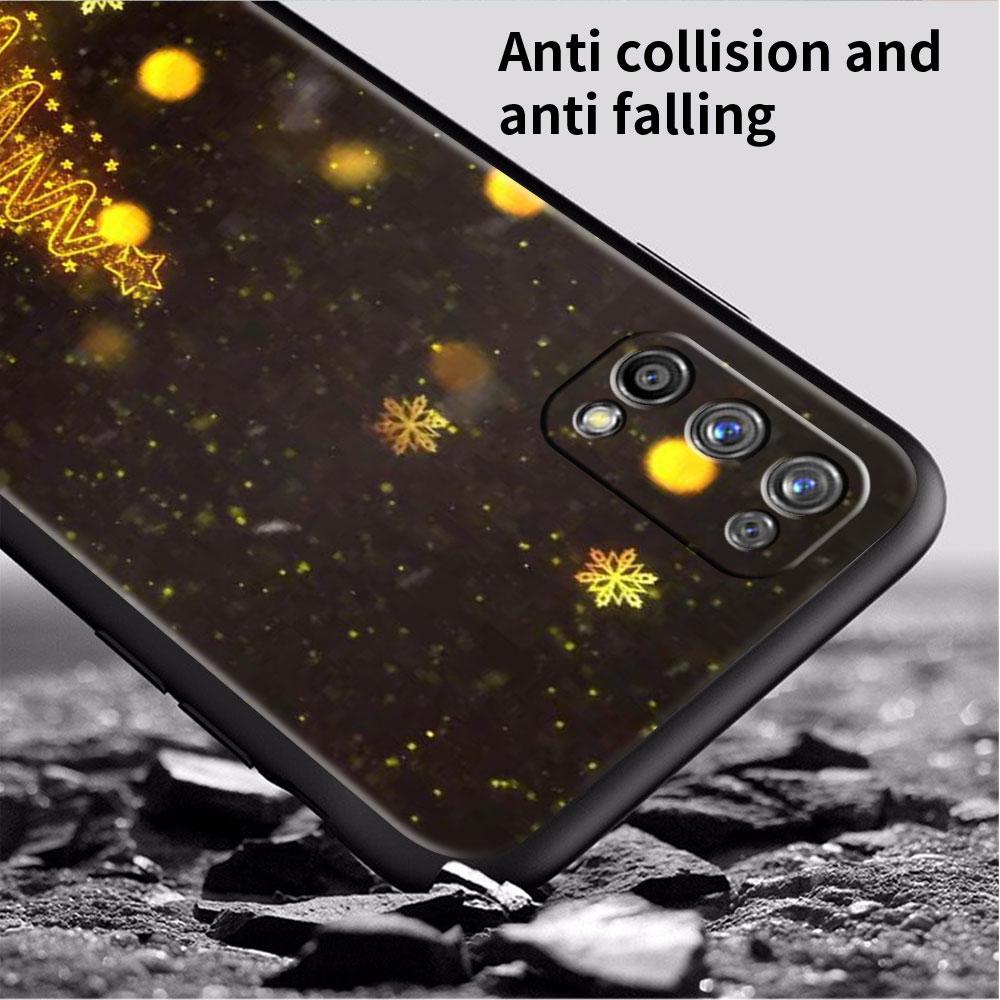 Чехлы для телефонов Realme 8 6 7 5 Pro C3 C21Y C15 C21 C35 8i XT GT Master Neo2 Neo3 Черный Fundas Крышка Рождество Милый Лось