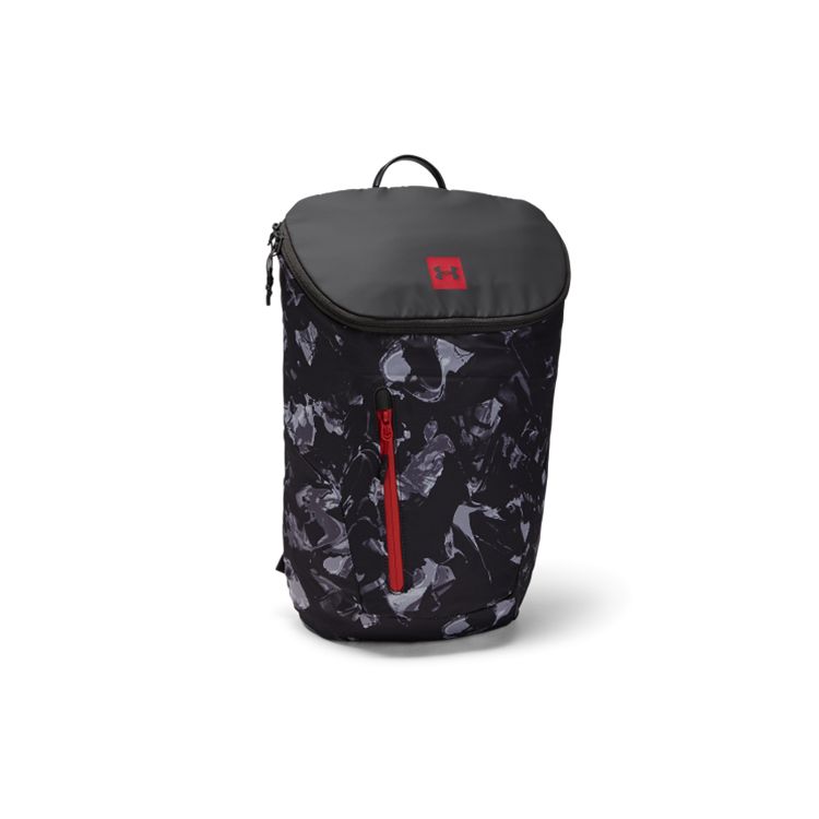 Under Armour Waterproof Casual Sports Polyester Backpack Unisex Backpacks Black 1316575-003