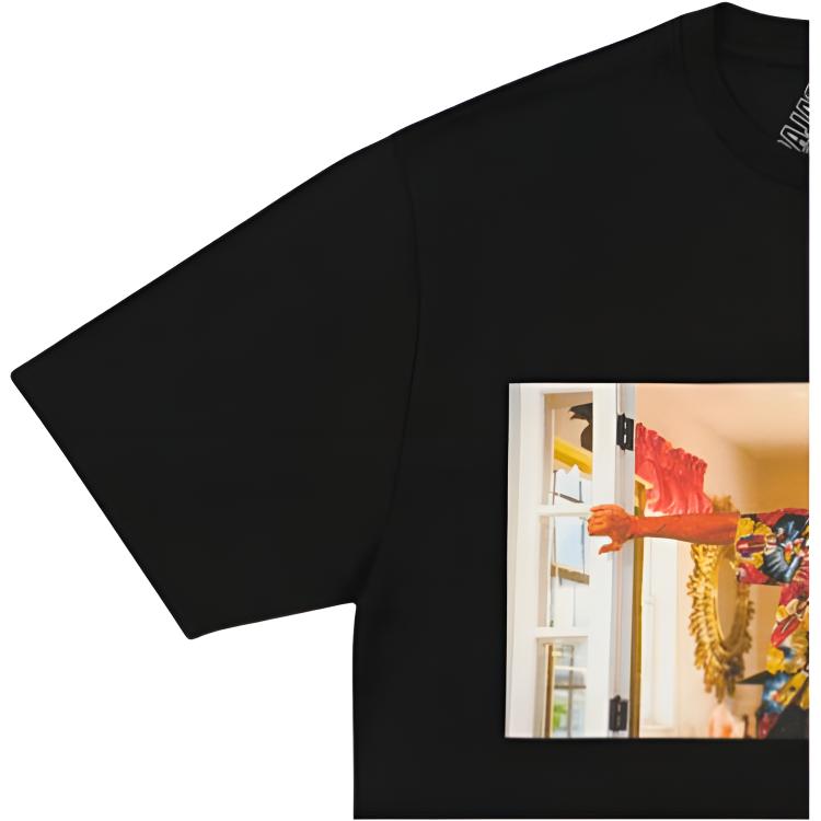 Palace Футболка Pal-Ace черная унисекс-топы P28TS170