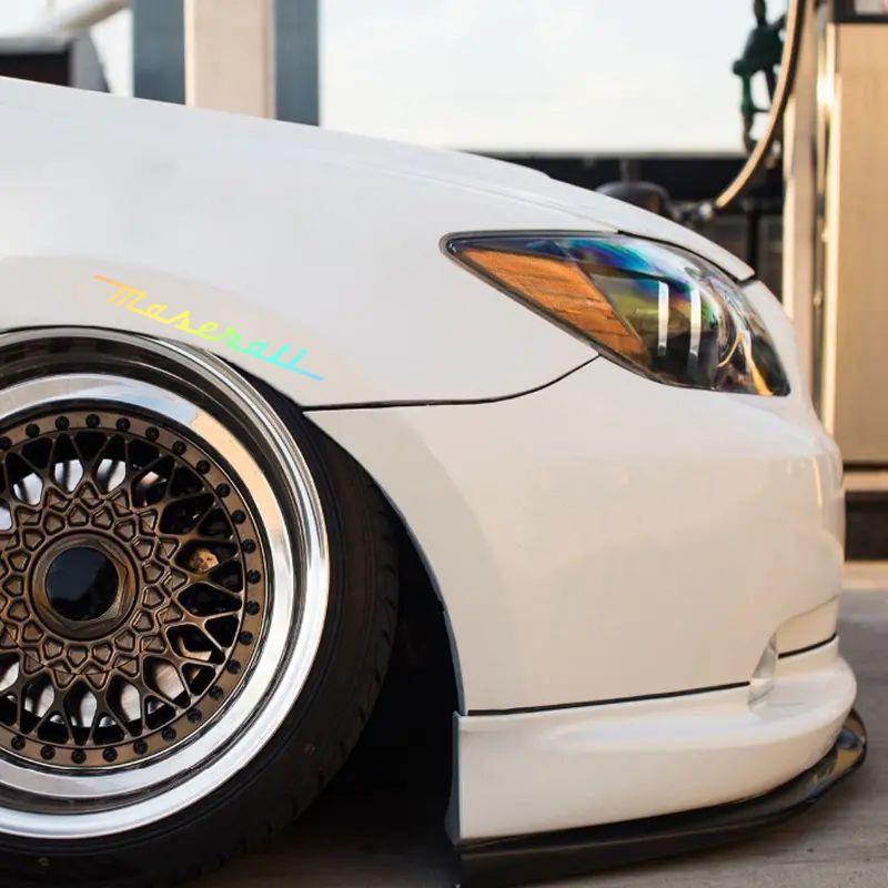 Наклейки на суппорт и ступицу Maserati Ghibli