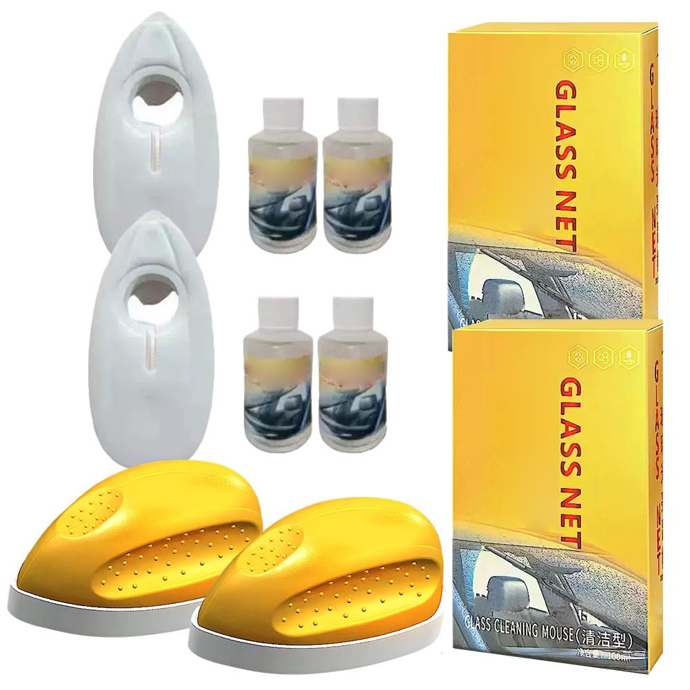 Новый автомобильный стеклянный блеск для очистки мышиного покрытия, очиститель для очистки кристаллов, очиститель для удаления масляной пленки с автомобиля, очиститель J9K1