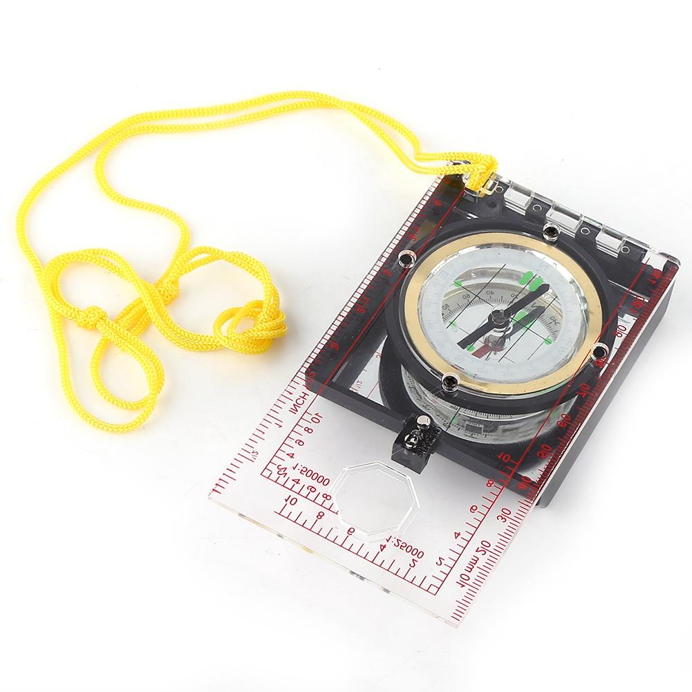 Multi functional Compass With Mapping Ruler and Mirror Emergency Kit For Outdoor Activities