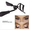 1 шт. Щипцы для завивки ресниц с ультрашироким углом обзора, встроенной резиновой подушечкой и вспомогательным инструментом для придания формы щипцам для женской красоты