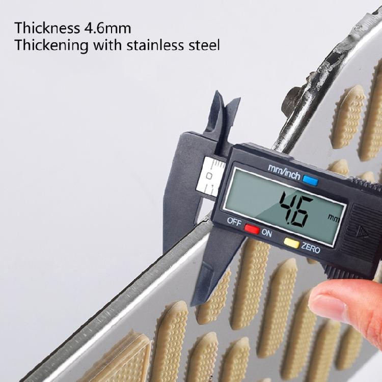 Robusts Steel Car Pedal Enhancements Wear Resistant Pedal Covers Simple Installs for Elevated Aesthetics & Driver Safety