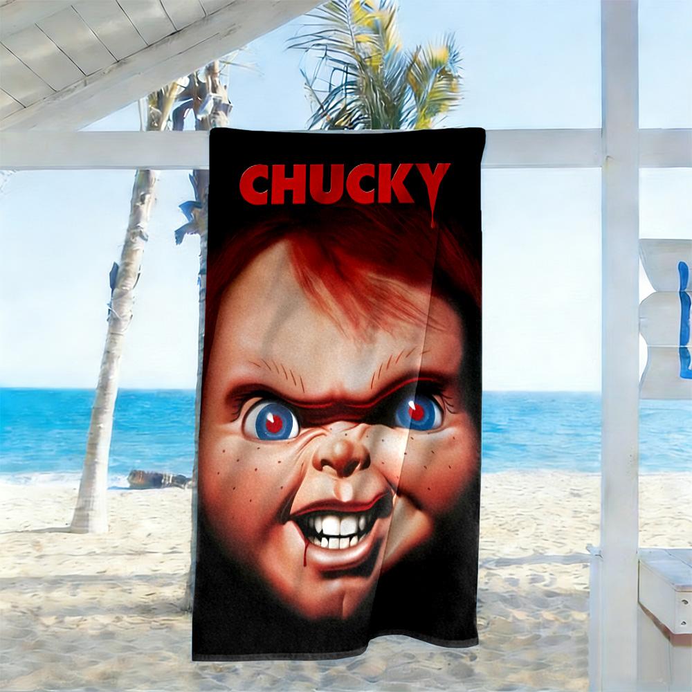 Chucky's Country Adventure Beach Towel Quick-Dry Soft Microfiber Comfortable Lightweight