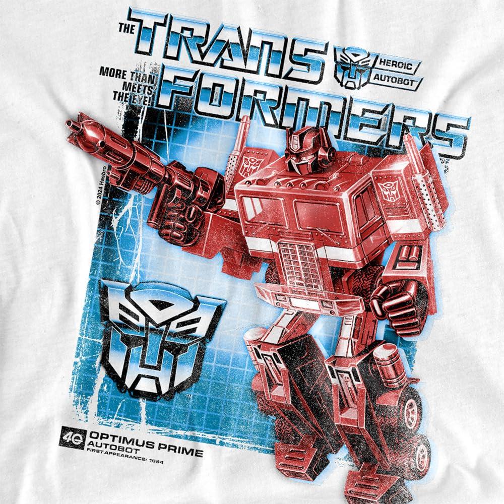 Transformers Мужская футболка Optimus Prime Box 40th