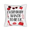 Pillow Case The Devil Wears P-Prade 2 To Be Us Movie Graphic Pillow Cover For Sofa Home Decor Morden Pillowcases