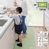 In Water Sanko Kitchen Kitchen 60 X 120 Adsorption [Made Japan, Repellent, Deodorizing, Washable] Mat, Non-slip Mat, Long, Cm, Green, KF-97