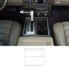 For 2003-2007 Hummer H2 Car Center Console Gear Shift Frame Armrest Box Panel Air Outlet Ring Trim Sticker Car Accessories