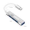 USB 3.0 Хаб 4 в 1 Адаптер Type C для Lexus F SPORT LBX NX RX 350h 450h ES UX 300e GS GX IS LS LX CT LC Аксессуары для интерьера
