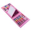 208Pcs Kids Drawing Kit Cartoon Design Assorted Bright Colors Multi Purpose Colored Crayons for