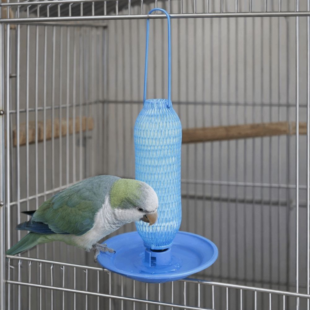 Bird Watering Well Automatic Bird Water Feeder Detachable Eco-Friendly Bird Drinking Fountain Plastic Wild Birds Drinker Outdoor