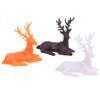 Miniature Dollhouse Deer Statue Elk Ornaments Dollhouse Decoration Accessories