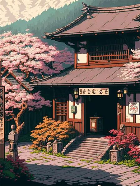 Diy Алмазная картина Мозаика Дом Улица Полный квадрат Круглая вышивка Мозаика Пейзаж Домашний декор