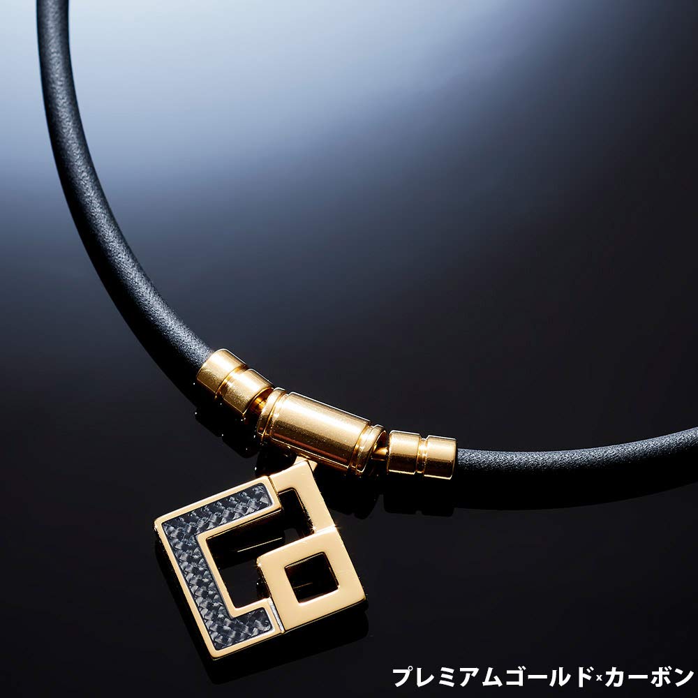 Ожерелье Colantotte TAO AURA Premium Gold x Carbon Размер LL