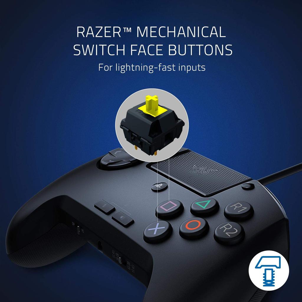 Контроллер Razer Raion Fightpad для PS4 для файтингов Akecon Design Совместимость с PS4 PS5 ПК Гарантия авторизованного дистрибьютора [Японский