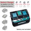 18V DC18RD Двухпортовое зарядное устройство для аккумуляторов Makita 14.4V-18V Литий-ионный аккумулятор BL1415 BL1430 BL1830 BL1840 BL1850 BL1850B