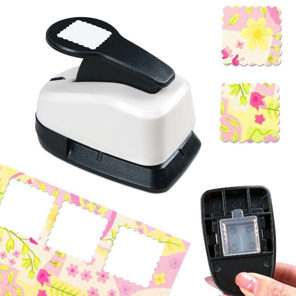 DIY Crafts Stamp Border Punch Embosser Stamp Toothed Puncher For Scrapbook Cardmaking