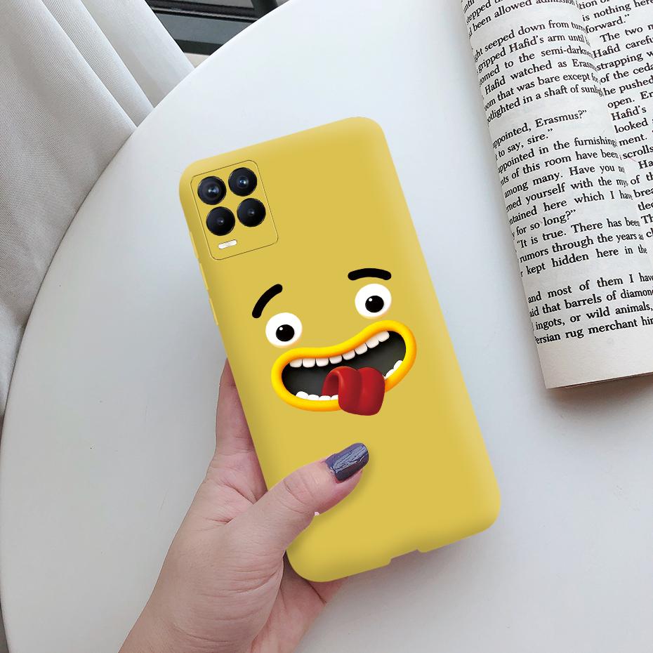 Чехол для Oppo Realme 8 Pro Милый Расписной ТПУ Силикон Ударопрочный Мягкий Задняя Крышка Телефона для Realme 8 Pro Глобальная Версия 6.4" Чехол