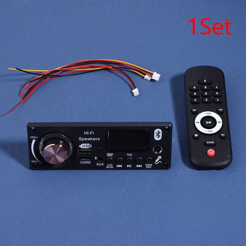 DC 12V MP3 BT Декодирующая Плата Автомобильное Аудио MP3 Декодер BT 5.3 Без Усилителя USB TF FM Радио Модуль Цветной Экран MP3 Плеер