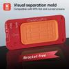 YCS Q20 Visual Separation Mold Universal for 99% Flat & Curved Screens Bracket Free Strong Suction Phone LCD Screen Repair Tools