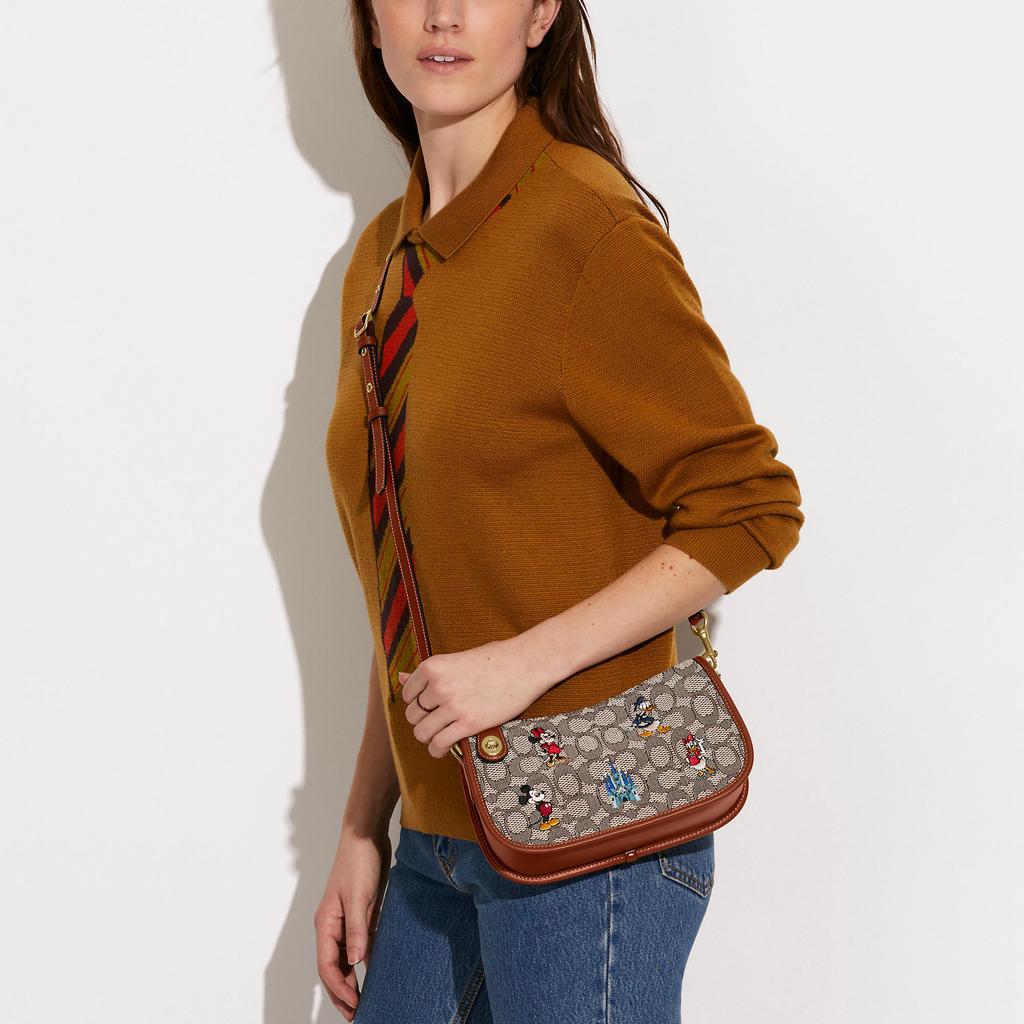 New Disney X COACH Swinger Shoulder Bags C8620-B4TJ2
