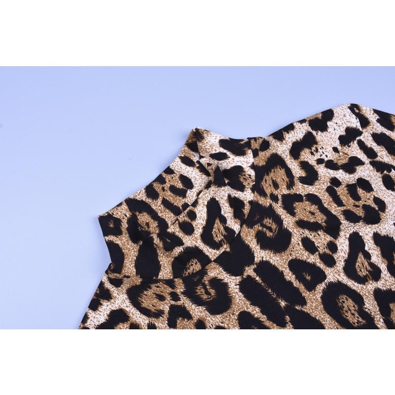 GMXIA Весенний сексуальный тонкий обтягивающий комбинезон с высоким воротом и длинными рукавами для женщин