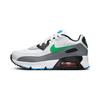 Кроссовки Air Max 90 Leather PS Белый Stadium Green Детские Pure-Platinum Cool-Grey DV3608-102