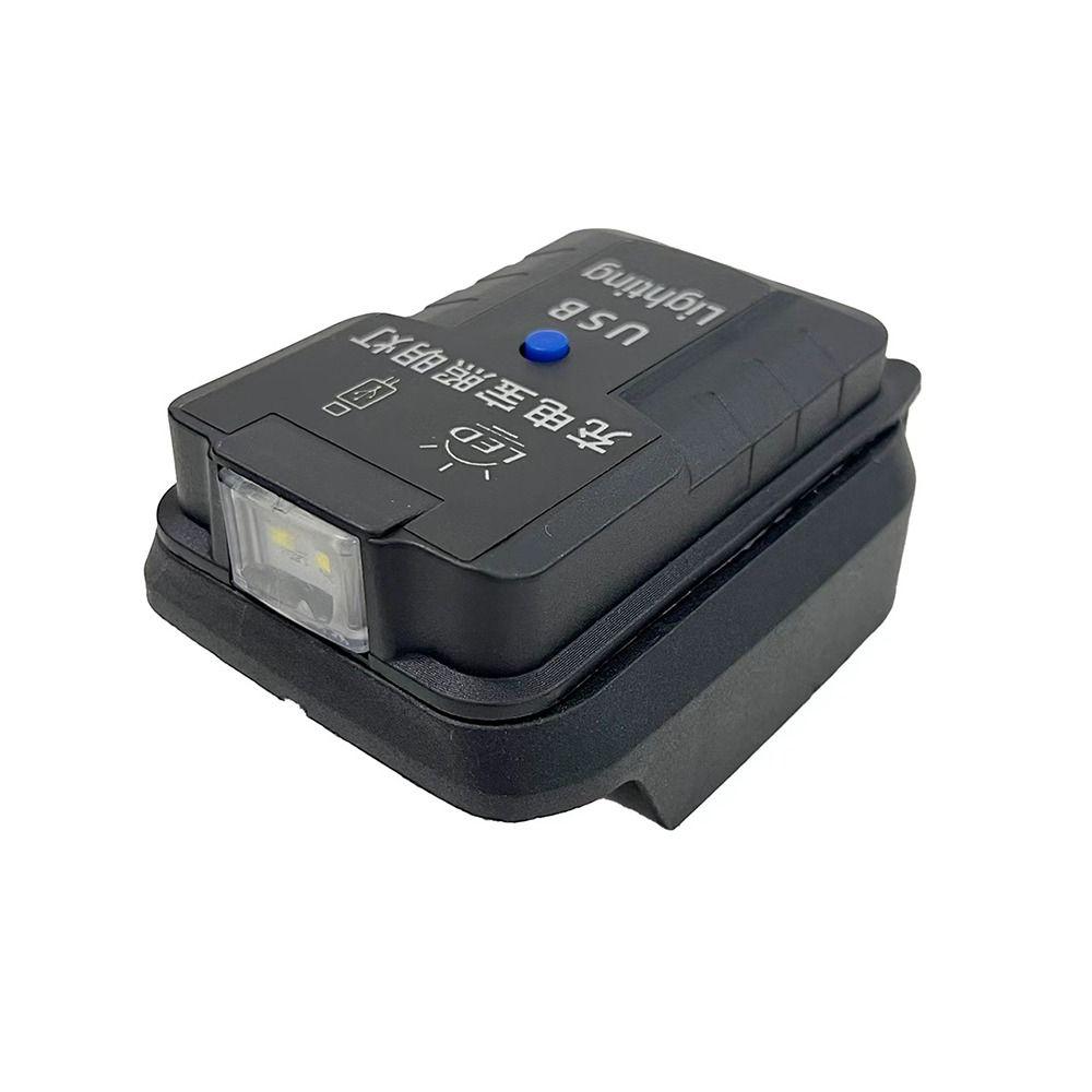 Phone Charging Battery USB Adapter LED Light Lithium Battery Converter for Makita 18V Battery