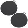 2 Pcs Induction Cooker Silicone Mat Pad Countertop Wear-resistant Heat-resistant Cooking Cooktop Microwave Clean