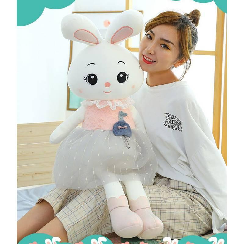 Rabbit Skirt Plush Toys Stuffed Dolls Sofa Room Decoration Kids Girl Gifts