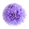 1pcs Set 7.8inch Purple Paper Pom Pom Paper Balls For Birthday Party Hanging Flowers Paper Flowers Decorations Pom Pom