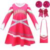 Digital Printing Dress, Children'S Dress Dress Dress + Bracelet + Hair Rope + Bag 0612