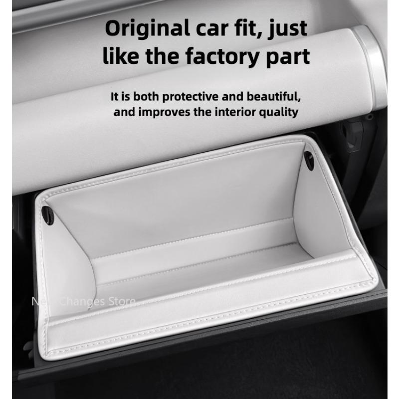 Car Glove Box Storage Pocket for BYD Ti 7 2025 2026 Co-Pilot Storage Box Mat Interior Accessories